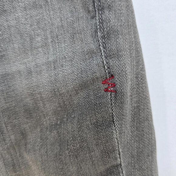 Warp + Weft Jeans Men's 28x34 Gray ORD Chicago Straight Fit Stretch 5 pocket NWT - Picture 7 of 9